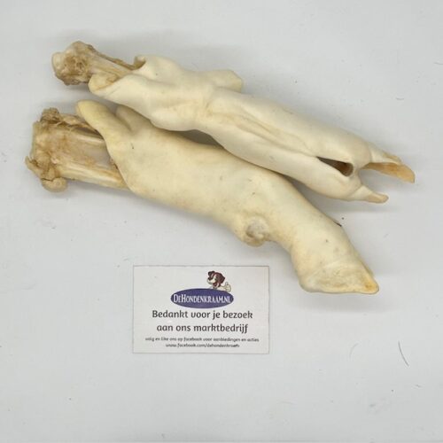lam's pootjes, lekkere kauwsnack voor de hond