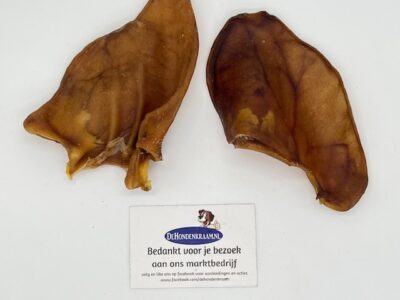 varkens oren. gezonde natuurlijke honden snack.