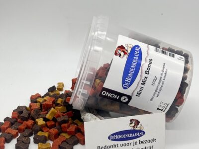mini mix bones trainings snoepjes voor de hond