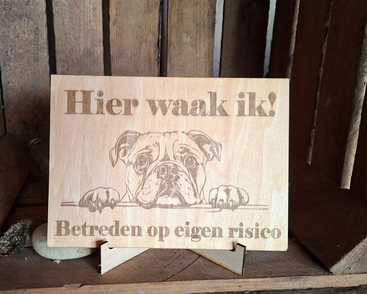 Waakbord Engelse Bulldog